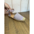 Purple espadrilles